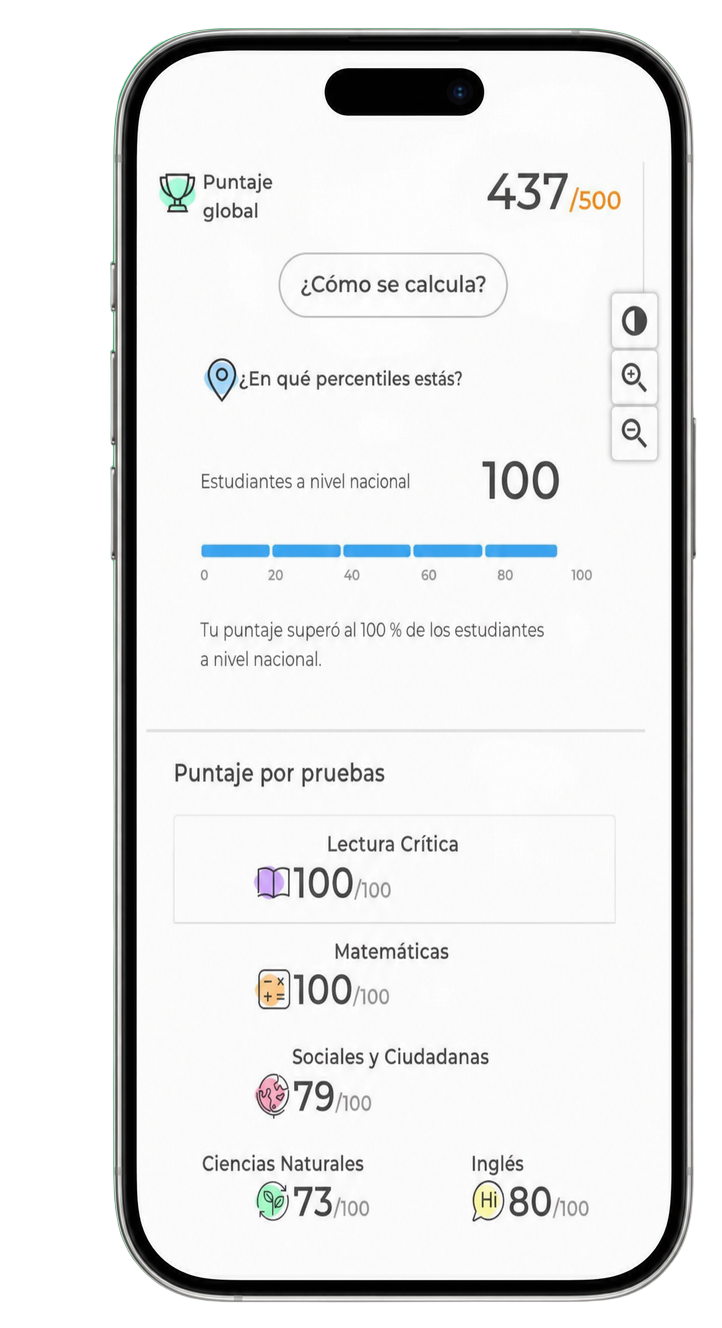 Resultado de Mariana Londoño en un celular