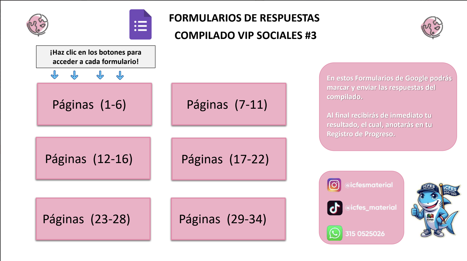 +80 Formularios de Google con calificación automática