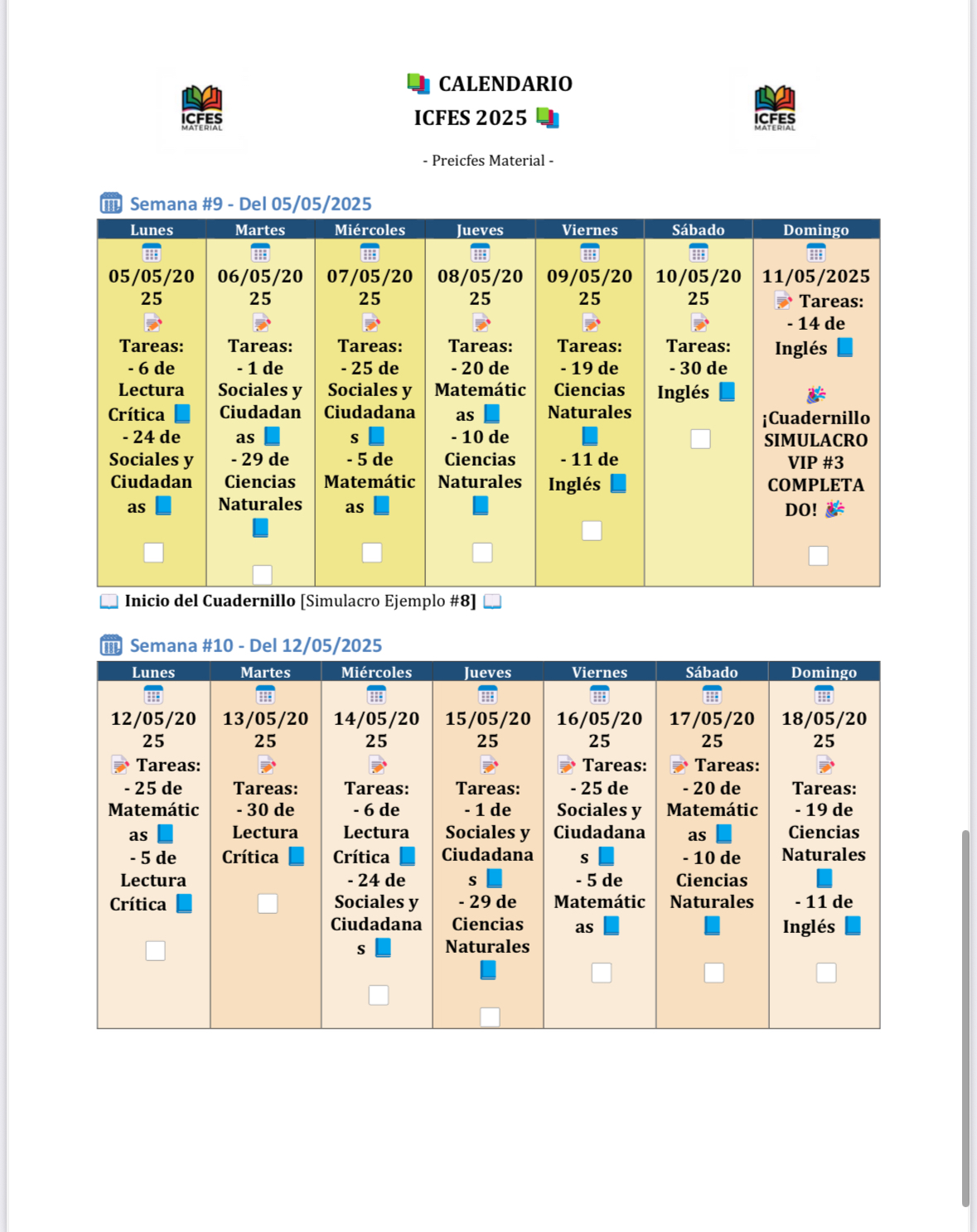 Plan de Estudio Personalizado 4